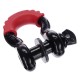 Offroad csapszeg gumivédővel CAR SHACKLE 1, teherbírás 4,75 t