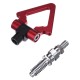 Vontató szem CAR TOW HOOK 1, piros