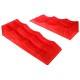 Autófelhajtórámpák MECHANIC CAR RAMP 5T, 2 db, piros