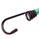 CARGO CORD SET 1 fémkampós rögzítőgumi szett, 21 cm, 12 db