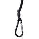 Gumi rögzítő pántok/gumipántok CARGO CORD CARABINER 50, 50 cm, 2 db