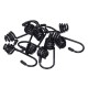 Horgok rögzítő hevederekhez/gumikötelekhez CARGO CORD, egyszeres, 10 db - pótalkatrész