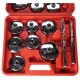 MECHANIC OIL WRENCH 16 olajszűrő csészefej-készlet, 16 db