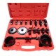 Első tengely csapágyainak beszerelő- és kiszerelő készlete MECHANIC BEARING PULLER 3, 23 részes