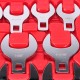 Cserélhető villáskulcs-fejek készlete MECHANIC WRENCH SET 5, 1/2\
