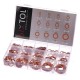 Réz tömítőgyűrű készlet MECHANIC RING SET 2, M5–M20, 300 db