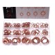 Réz tömítőgyűrű készlet MECHANIC RING SET 2, M5–M20, 300 db