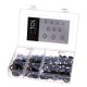NBR és acél tömítőgyűrű készlet MECHANIC RING SET 3, M6–M24, 180 db