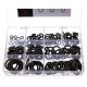 NBR és acél tömítőgyűrű készlet MECHANIC RING SET 3, M6–M24, 180 db