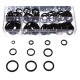 NBR és acél tömítőgyűrű készlet MECHANIC RING SET 3, M6–M24, 180 db