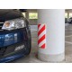 Öntapadós hab oszlopvédő garázsba CAR PARK GUARD POLE 1, 18x38x1,5 cm, 2 db