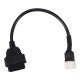 OBD-II adapter 6 tűs motorkerékpárokhoz Delphi MECHANIC CABLE 12