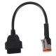 OBD-II 6-tűs adapter Harley-Davidson motorkerékpárhoz MECHANIC CABLE 21