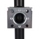 SX TRAILER JACK 900KG, hegesztett, lapos utánfutó-emelő