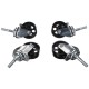 Görgők a SX TRANSMISSION JACK 0,5T sebességváltó emelőhöz, 4 db - pótalkatrész