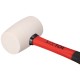 Gumi kalapács TPR HAMMER 220, fehér, 220 g, 285 mm