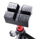 Gumi alátét az összecsukható MECHANIC CAR STAND autóbakhoz, 83×62×40 mm