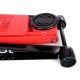 Nagy teherbírású alacsony profilú görgős hidraulikus emelő, pedállal SX JACK PEDAL 3T BLACK