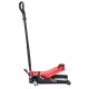 Nagy teherbírású alacsony profilú görgős hidraulikus emelő, pedállal SX JACK PEDAL 3T BLACK