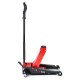 Nagy teherbírású alacsony profilú görgős hidraulikus emelő, pedállal SX JACK PEDAL 4T BLACK