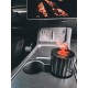 Aroma diffúzor Car Flame autóba fekete 100 ml, USB-C, pohártartóba illeszkedő