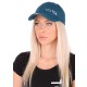 Baseballsapka LED lámpával B-CAP 25lm, újratölthető, USB, univerzális méret, kék