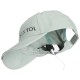 Sildes sapka LED-világítással B-CAP 25lm, újratölthető, USB, univerzális méret, zöld