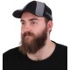 Reflexes ellenzős sapka LED világítással B-CAP SAFETY 25 lm, tölthető, USB, egy méret, fekete