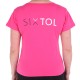 Női póló T-SHIRT, rózsaszín, méret M, 100% pamut