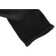 Munkakesztyű poliészterből, poliuretánba félig mártott GLOVE PE-PU 10, fekete, méret 10