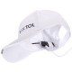 B-CAP LED-világítású baseballsapka 25 lm, újratölthető, USB, univerzális méret, fehér