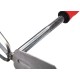 Kerti kapa-kultivátor, hossza 290 mm, ergonomikus nyél