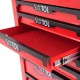 Műhelykocsi szerszámokhoz MECHANIC TROLLEY KEVIN RED, 7 fiókkal