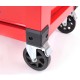 Műhelykocsi szerszámokhoz MECHANIC TROLLEY KEVIN RED, 7 fiókkal