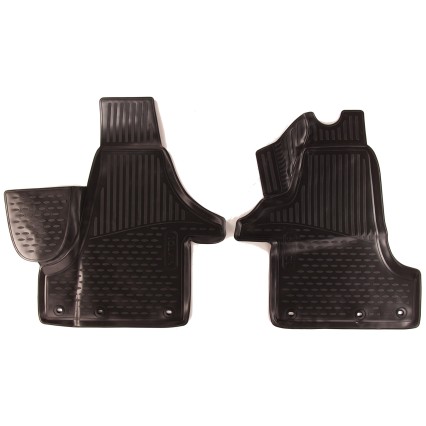 3D gumiszőnyegek VOLKSWAGEN Transporter (T6), 2015->, VAN, (Európa), 2 db