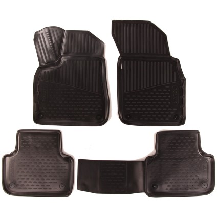 3D Gumiszőnyegek AUDI Q8, 2018->, SUV, Európa