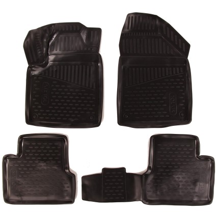 3D gumiszőnyegek JEEP Cherokee, 2016-2019 SUV, USA