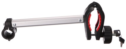 Vonóhorogra szerelhető kerékpártartó kar-/váztartója, hosszú, 24 cm hosszú - alkatrész