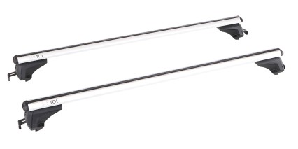 Alumínium keresztmerevítő zárral ROOF RACK IN PRO, 120 cm, teherbírás 90 kg