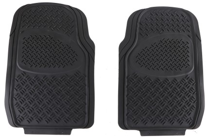 Univerzális gumi autószőnyeg CAR MAT UNI SET 1, első, 2 db