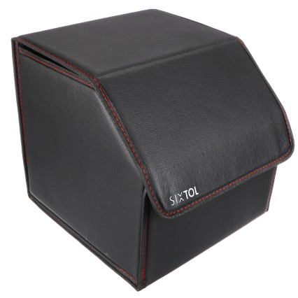 CAR COMPACT LEATHER S Autó csomagtartó szervező, 1 rekesz, összecsukható, fedéllel