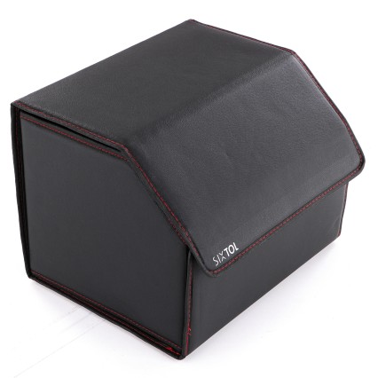 Autós csomagtartó rendszerező CAR COMPACT LEATHER M, 1 rekesz, összecsukható, fedéllel SIXTOL