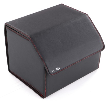 Autós csomagtartó rendszerező CAR COMPACT LEATHER M, 1 rekesz, összecsukható, fedéllel SIXTOL