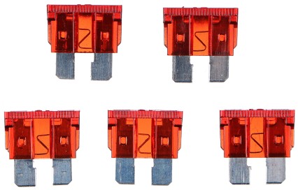 Késes autós biztosítékkészlet MECHANIKUS BIZTOSÍTÉKKÉSZLET 10A, 100 db