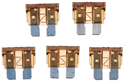 Késes autós biztosítékkészlet MECHANIKUS BIZTOSÍTÉKKÉSZLET 7.5A, 100 db