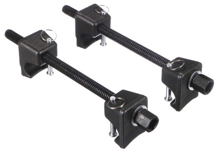 Rugóösszehúzó reteszelővel MECHANIC SPRING SET 4, heavy-duty, 380 mm, 2 db