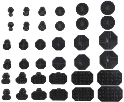 Adapterkészlet horpadásjavításhoz CAR BODY REPAIR SET 40