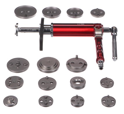 Pneumatikus fékdugattyú-visszatoló MECHANIC BRAKE SET PNEU 16, 16 db-os készlet