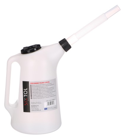 Műanyag kanna üzemi folyadékokhoz MECHANIC FLUID CAN 2L