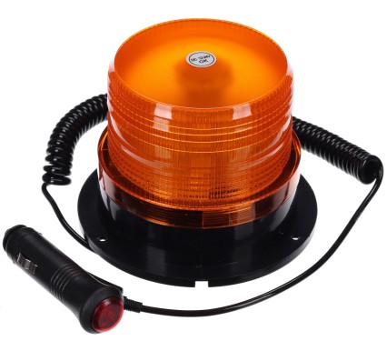 Mágneses figyelmeztető lámpa autóra CAR BEACON 1, LED, sárga